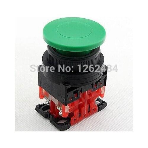 Mushroom head button AR30MOR-11 Button switch automatic reset (1NO 1NC)Mounting aperture:30mm
