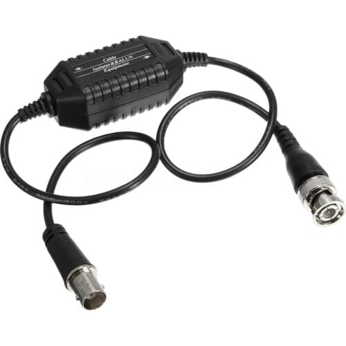 Coaxial Video Ground Loop Isolator Balun BNC Male to Female for CCTV Camera-Hot