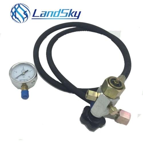 M14X1.5 Nitrogen Hydraulic Accumulator Kit Pre-Filled Charging Valve CQJ-40 Inflatable Tool