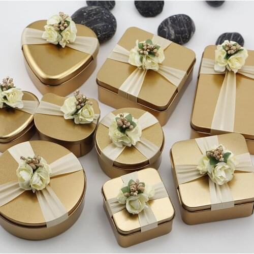 Colorful Kraft Paper Tin Candy Box Gift Bag Wedding Gift Baby Shower Favors Birthday Party Supplies Valentines Day Gift