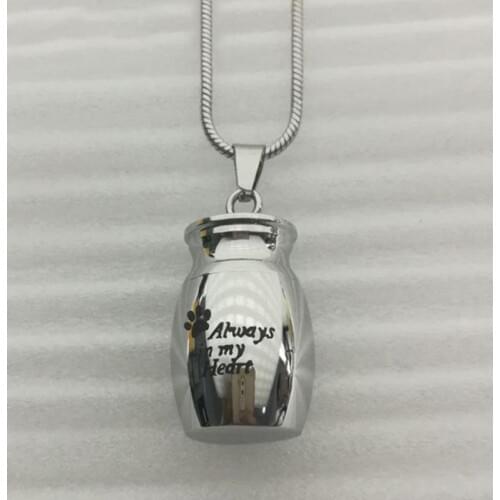 Pet Cremation Urns Stainless Steel Ash Memorial Container Dog Cat Perfect Resting Place Storage Holder