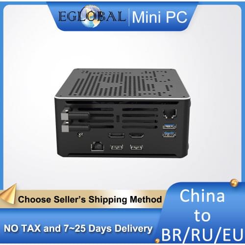 Big Sales for S200 Nuc Intel Corei5 8300H i7 8750H I7 9850H I9 9880H Mini PC Windows 10 Pro DDR4 AC Wifi Mini Desktop Computer