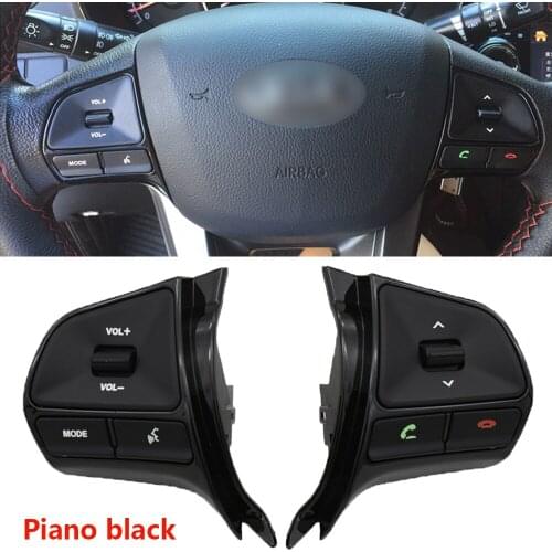 For KIA K2 for new RIO K2 switch telephone sound with backlight Multi-function Steering wheel audio volume music control button
