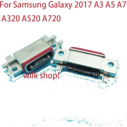 NEW Original For Samsung Galaxy 2017 A3 A5 A7 A320 A520 A720 Micro USB Charging Port Connector Charge Jack Socket Plug Dock Flex