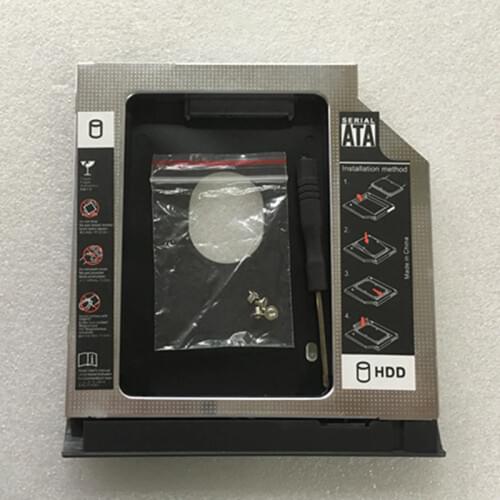 New caddy Dedicated to Lenovo V300 V330-15IKB SSD HDD Caddy 9mm SATA 3.0 equipped with special panel and fixed buckle