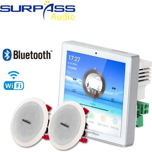 Intelligent Background Music System WIFI Bluetooth Android 7.1 Smart System Home Apartment Amplifier Music System