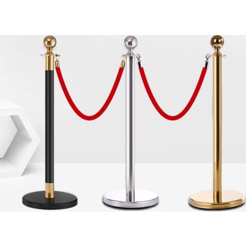 High quality 1.5m long twisted lining isolation rope, flannel sling obstacles, used to welcome the queued pole fence stand