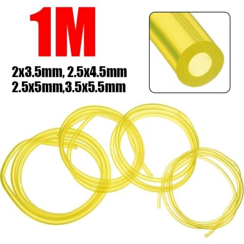 2/2.5/3MM Fuel Gas Line Pipe Hose Petrol Line for Chainsaw Blower Trimmer Weeder Cropper