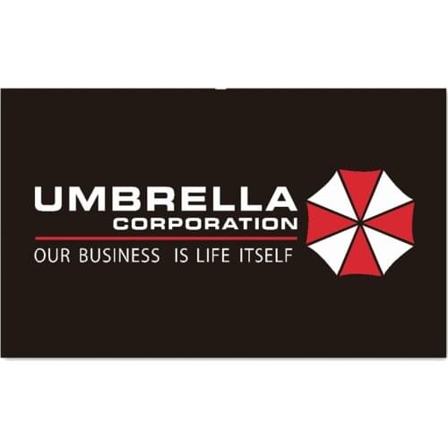 60x90cm/90x150cm/120x180cm umbrella corporation our business is life itself flag