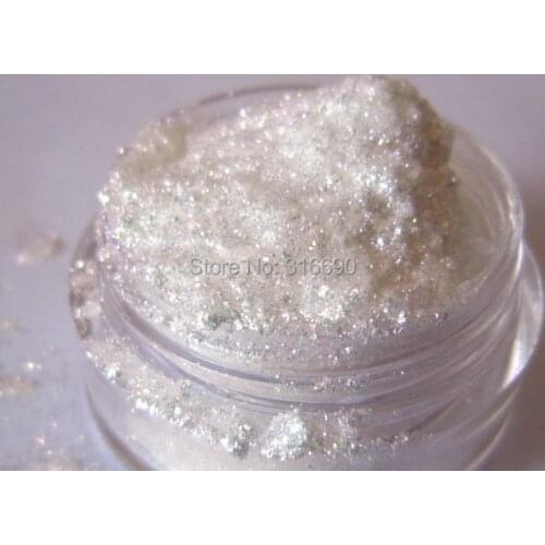 White Chameleon Pearl Pigment Mica Powder for DIY Franken Polish YZ9976