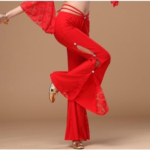 2016 Promotion Sale Bellydance Costume Dancewear Square Belly Dance Pants Professional Trousers Dancing For Women K02