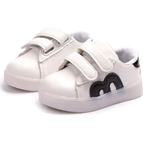 Children Luminous Shoes Fashion Boys Girls Sport Running Baby Flashing Lights Sneakers Toddler Little Kids LED Casual Shoes