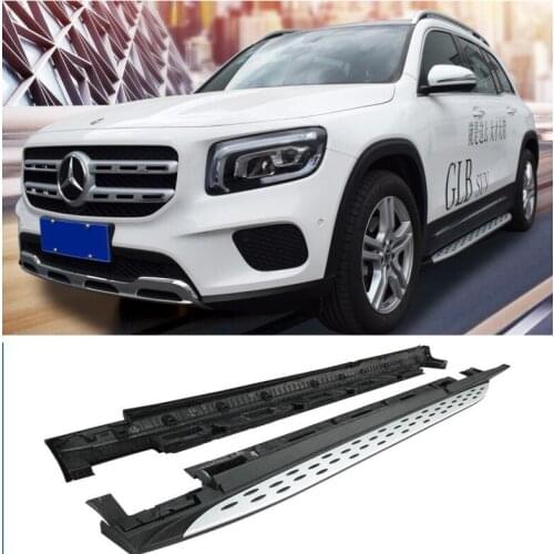 NEW High Quality Aluminum Alloy Running Boards Side Step Bar Pedals For Mercedes Benz GLB180 GLB200 2020 2021 2022