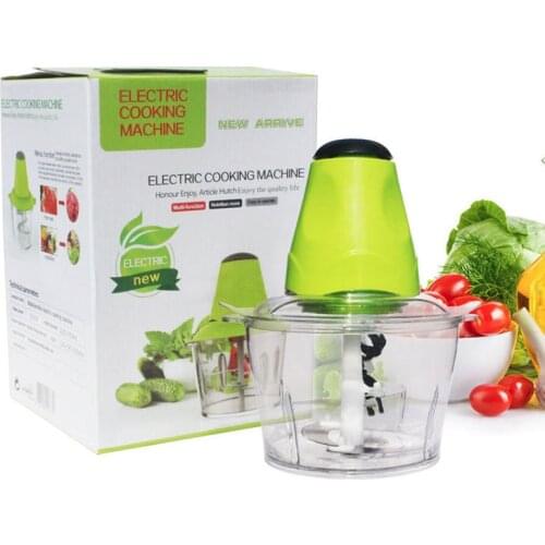 2L Electric Kitchen Chopper Shredder Food Chopper Meat Grinder Stainless Steel Processor Kitchen Tools European Standard Plug