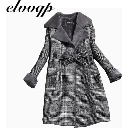 Женские пальто с мехом Elvvqp China At AliExpress