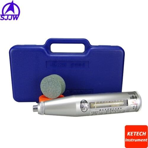 HT225 High Quality Resiliometer Concrete Rebound Hammer Tester Concrete Rebound Test Schmidt Hammer (Engineering Plastics Case)