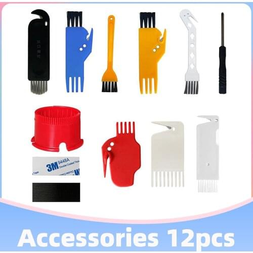 Filter Cleaning Tools Tape Bumper Stripe Screwdriver for Xiaomi iRobot Conga iLife Ecovacs Robotic Vacuum Cleaner Accessories