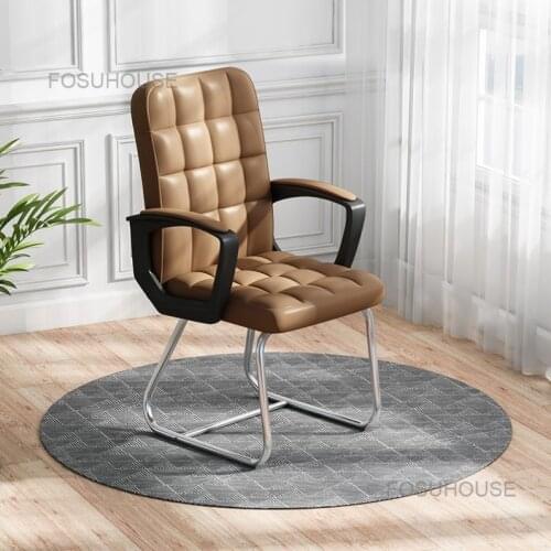 Modern Simple Computer Chair Back Student Office Chairs Furniture Latex Staff Armchair Dormitory Home Recliner Chair Gaming