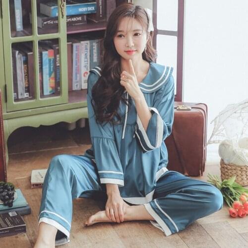 Summer Silk Confinement Clothing Thin Maternal Postpartum Nursing Nursing Tracksuit Prenatal + Postpartum Nursing Pajamas