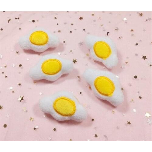 Lolita Cute poached egg brooch sweet girl bag costume Accessories B1266