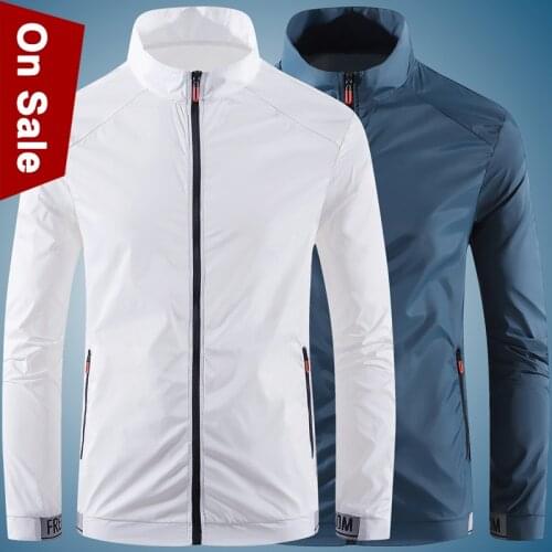 Camping Men Jacket Male Summer Jacket Coat Women Windbreaker Skin Outwear Hiking Jackets Unisex Sun Protection Fishing Clothing