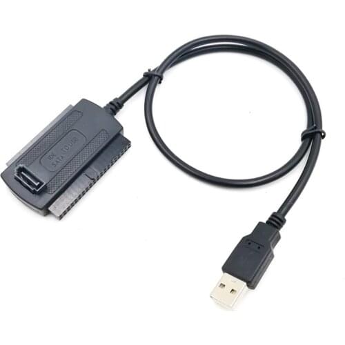 New 3 in 1 IDE SATA to USB 2.0 Adapter Converter Cable For 2.5 3.5 Inch Hard Drive HD