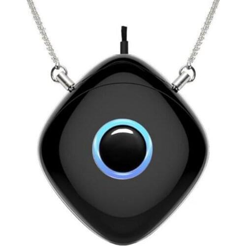 Air Purifier Portable Personal Necklace USB Rechargeable Air Cleaner Mini Ionic Purifier Wearable for Home Car