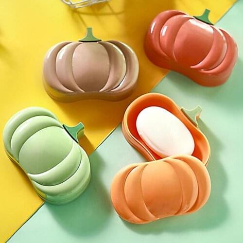 Drain Design Practical Soap Saver Box Container Keep Clean Soap Rack Non-slip for Dorm