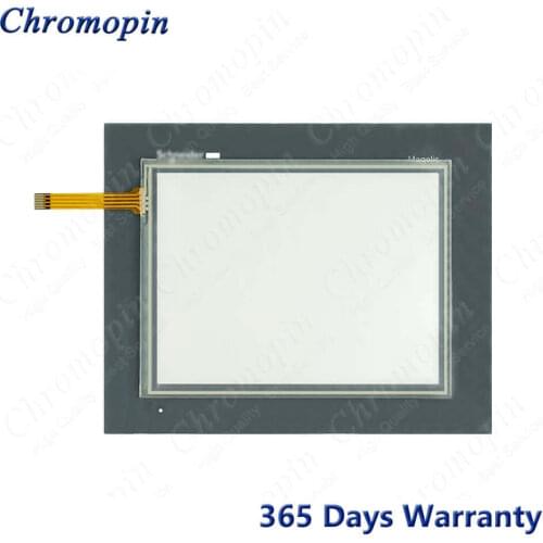 HMIGTO4310 HMI GTO4310 Schneider Touch Screen Panel Glass with Front Overlay Film Brand New Replace Digitized