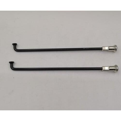 8 Gauge Diameter 4.0MM Motorcycle Spokes Black Color 304 Stainless Steel Material Motocross Spokes With 22mm Long Brass Nipples