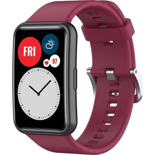 Sport Silicone Watch Strap For Huawei watch Fit TIA-B09/TIA-B19 smart watch band Replacement Wrist Band Bracelet belt