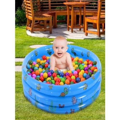 High Quality Summer Inflatable Baby Swimming Pool Round Portable Inflatable Kid Pool Bubble Round Bathtub Swimming Outdoors Toy