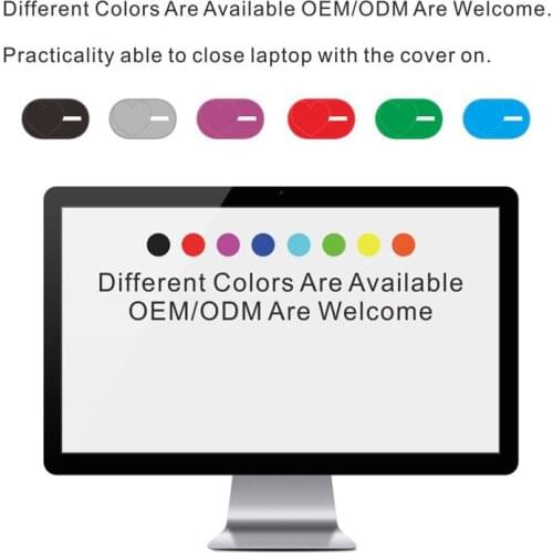 1PCS Webcam Cover Camera Cover Cartoon Privacy Protection Camera Slide Blocker