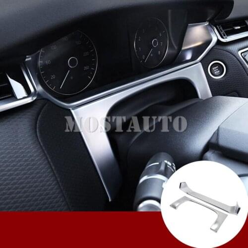 For Land Rover Range Rover Velar Inner Front Dashboard Edge Cover Trim 2017-2020 2pcs Car Accessories Interior Car Decor