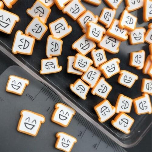 60g Smile Bread Polymerclay,Soft Clay Sprinkle For Kids Diy/Craft Diy Making/Nail Art/Scrapbook Decoration/Craft Filler