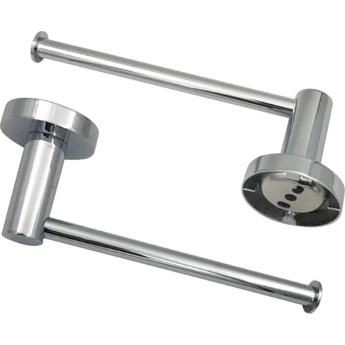 2018 promotion 304 Stainless Steel Toilet Paper Holder Toilet Roll Holder For Roll Paper Towel Square Bathroom Accessories