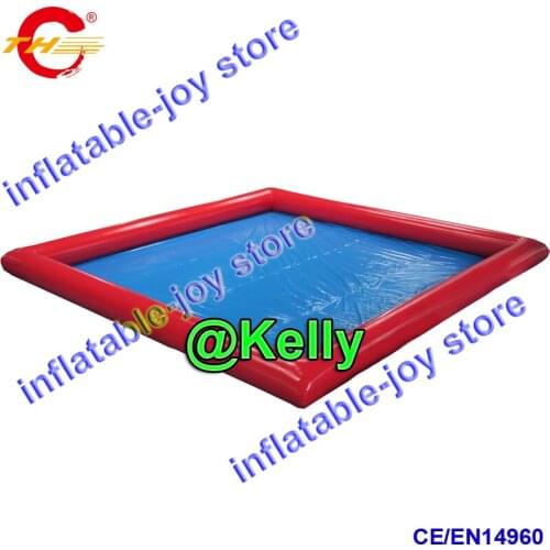 Free air shipping inflatable pools in stock, multi-color inflatable water pool for kids swimming, inflatable dog swimming pool