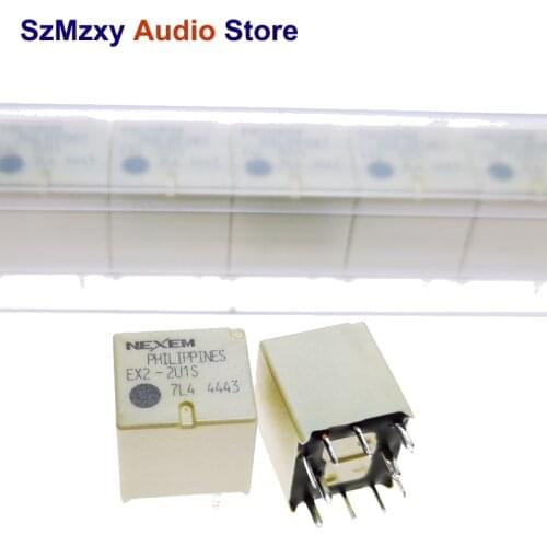 EX2 New Original Philippines Relay EX2-2U1S EX2-2U1L EX2-2U1 EX2-N20 25A DIP10 12V 12VDC