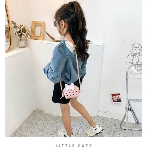 Disney girls Minnie Mickey PU Coin Purses kids shoulder bag mini purse gift toys