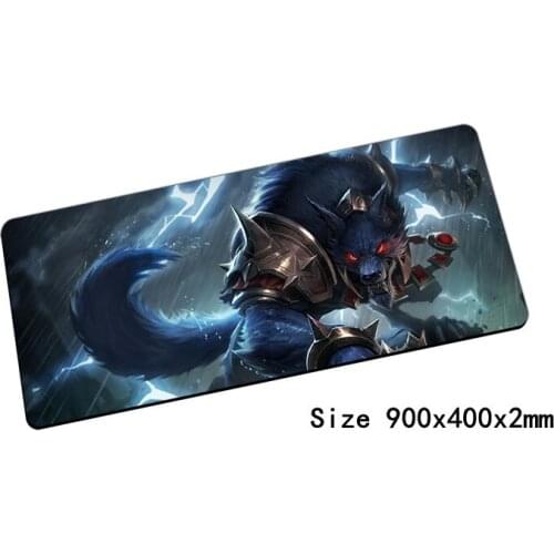 Boy Gift Warwick mouse pad 90x40cm pad mouse lol notbook computer mousepad Blood Hunter gaming padmouse gamer laptop mouse mats