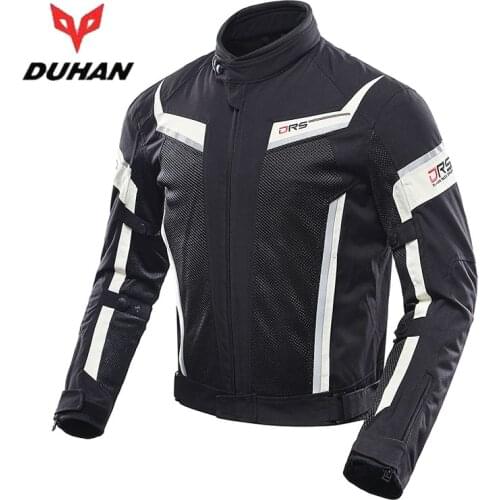 Summer Man DUHAN motocross motorcycle jacket pants clothes motorbike jackets clothings Breathable fabric 2 colors M L XL XXL
