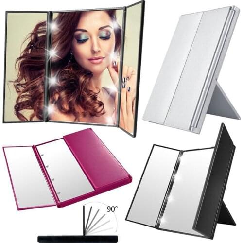 Mini Mirror square Shape Girl Mini Double Sides Portable Mirror and Display Storage Pocket Makeup Cosmetics Compact Mirrors