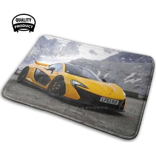 Mclaren P1 3D Soft Non-Slip Mat Rug Carpet Cushion Mclaren P1 Supercar British Hypercar Hybrid