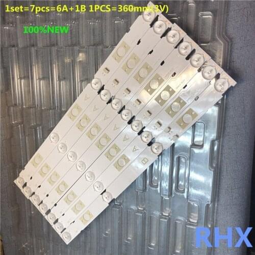 New 14PCS/lot 4LED 360mm LED backlight strip for SONY KDL-48WD653 KDL-48W650D LB48009 V0_03 E465853 NS6S480DND02 LSY480WN02