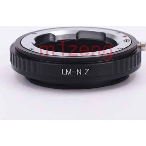 Lm-N/Z Adapter ring for leica lm Zeiss M VM ZM lens to nikon Z mount Z6 Z7 Z50 N.Z mirrorless Camera