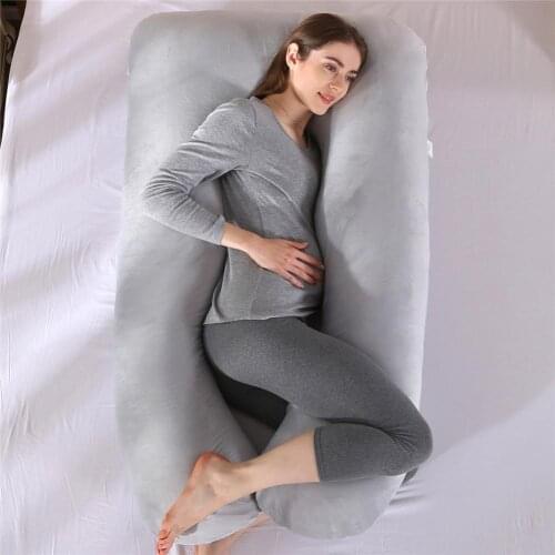 Pregnancy Pillow Sleeper Pregnant Women Bedding Full Body U Shape Maternity Pillows Pregnancy Side Sleepers And Pillow Cover