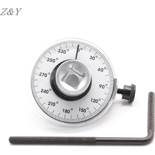 Profissional 1/2 Polegada ajustável drive torque ângulo calibre ferramenta garagem conjunto para ferramentas manuais chave