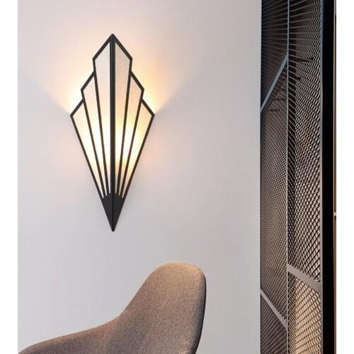 Modern Minimalist Wall Lamp E14 LED Wall Sconce Living Room Bedroom Bedside Lamp 3W AC85-265V Aisle Lighting Home Decoration