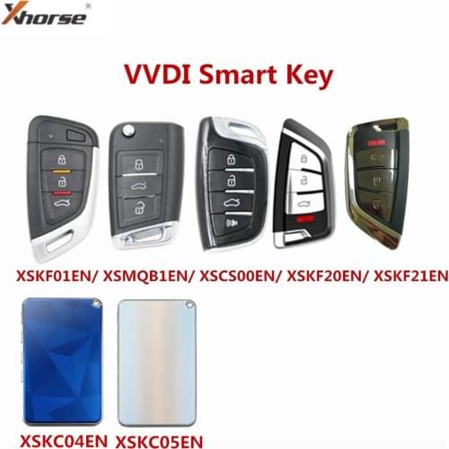 HKOBDII Xhorse VVDI Universial Smart Key Keyless go Remote for Xhorse for XSKF01EN XSMQB1EN XSCS00EN XSKF20EN XSFK21EN Smart Key