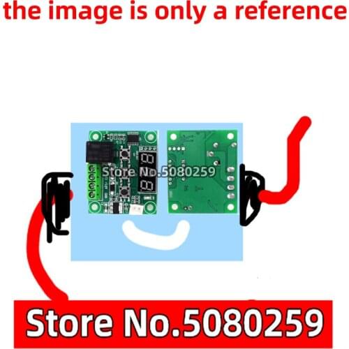 W1209 digital display thermostat high precision temperature controller temperature control switch miniature temperature red blue